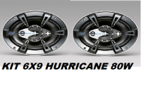 KIT 6X9 HURRICANE 1500W 2X85W RMS
